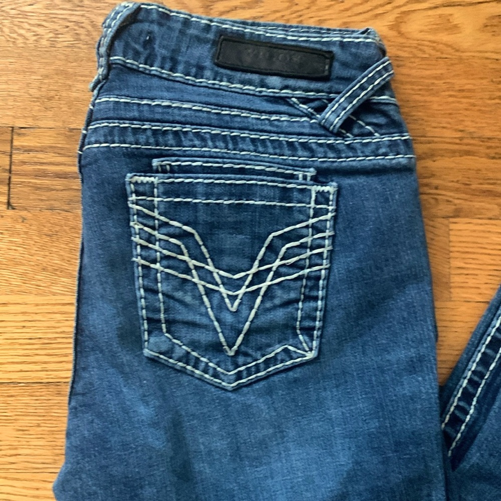 Vigoss Boot Cut Jeans 29x30 Embroidered heavy stitching nice jeans